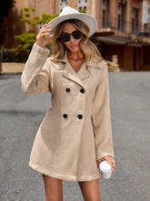 Vestido Blazer Curto Alfaiataria Elegante Com Botões