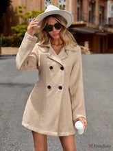 Vestido Blazer Curto Alfaiataria Elegante Com Botões Damasco / PP Vestido Blazer Curto Alfaiataria Elegante Com Botões